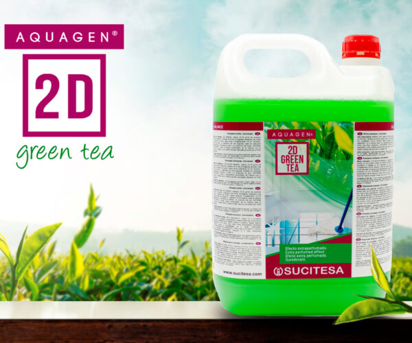 2d green tea חומר ניקוי לגרניט פורצלן